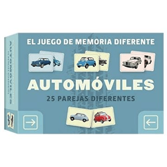 Juego De Memoria Diferente: Automoviles
