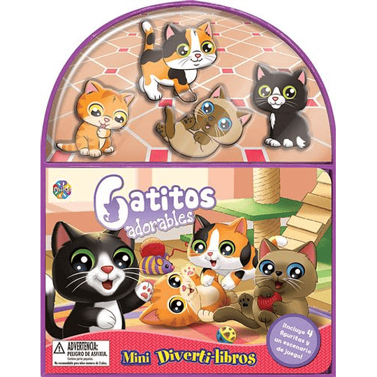 Mini Divertilibros - Gatitos Adorables