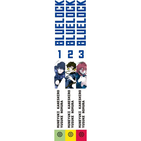 Shonen Starter Set Blue Lock Nº 1+2+3
