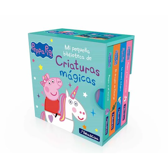 Peppa Pig Mi Pequeña Biblioteca De Criaturas Magicas