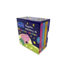 Peppa Pig Pequeña Biblioteca De Buenas Noches 