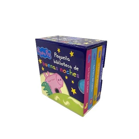 Peppa Pig Pequeña Biblioteca De Buenas Noches 