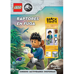 Lego Jurassic Worl. Raptores En Fuga