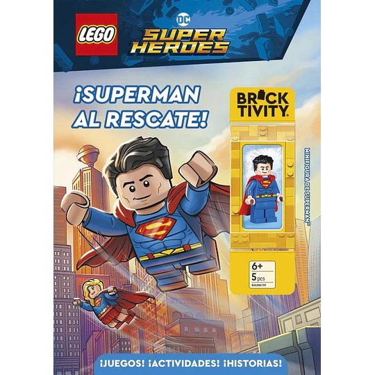 Lego Dc Comics. !Superman Al Rescate!