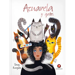 Acuarela Y Gatos