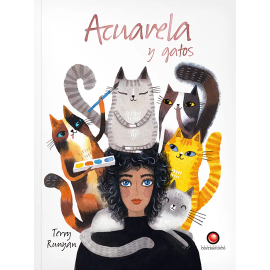 Acuarela Y Gatos