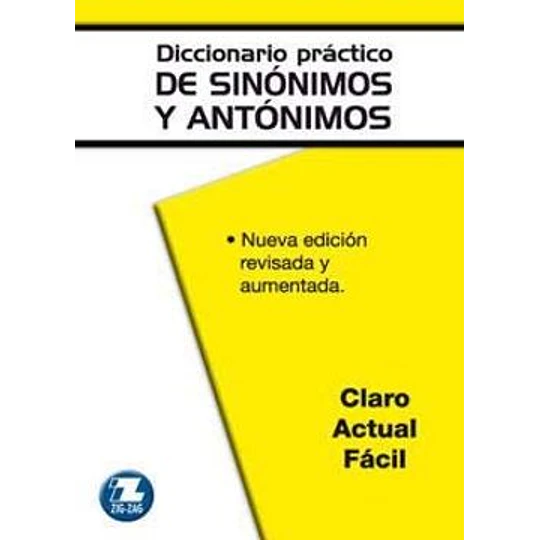 Diccionario Practico De Sinonimos Antonimos Y Paronimos