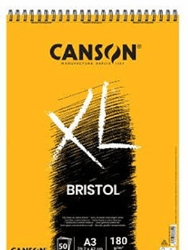 Croquera Bristol XL Marca Canson 50 Hojas 29,7 x 42 cm (A3) 180 gr