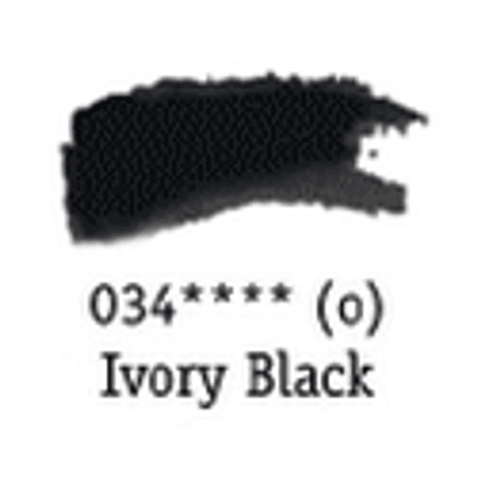 Acuarela en Tubo Aquafine 8 ml Ivory Black Daler Rowney - Image 2