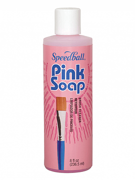 Limpiador De Pinceles Pink Soap Speedball 236 ML / 8oz