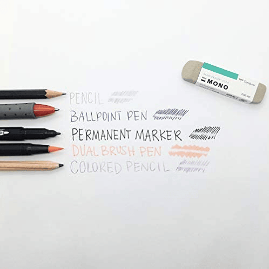 Goma de Arena Tombow 512 A Sand Eraser for Ink - Image 2