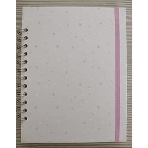 Cuaderno 80 Hojas 1/2 Oficio Fabricado a mano 