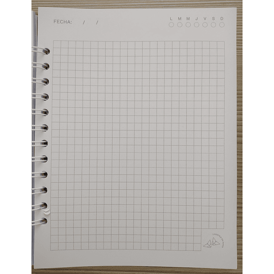 Cuaderno 80 Hojas 1/2 Oficio Fabricado a mano - Image 3