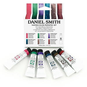 Acuarelas Daniel Smith Set Primatek 6 tubos de 5 ml