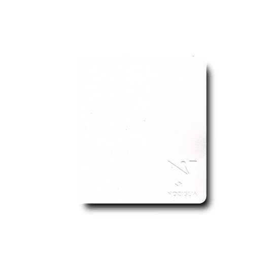 Cuaderno Tapa Blanca Hoja Crema 16 x 19 cm Noziglia