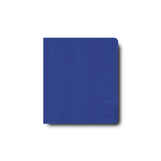 Cuaderno Tapa Azul Hoja Crema 16 x 19 cm Noziglia
