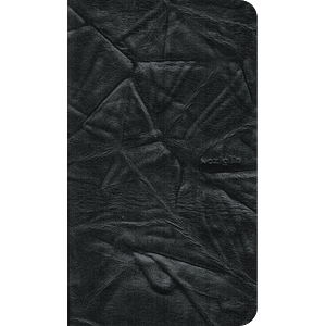 Sketchbook Tapa Cuero Negro Hoja Crema 10 x 17,5 cm Noziglia
