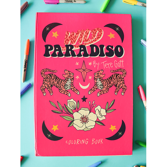 Libro para Colorear Wild Paradiso Tere Gott - Image 4