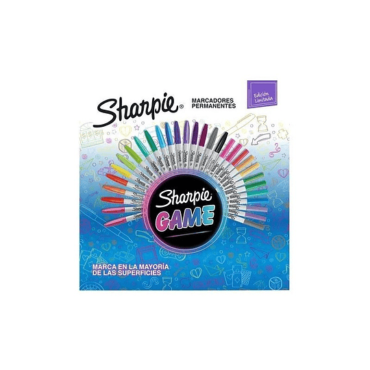 Ruleta Sharpie Game 30 Colores Edición Limitada - Image 3