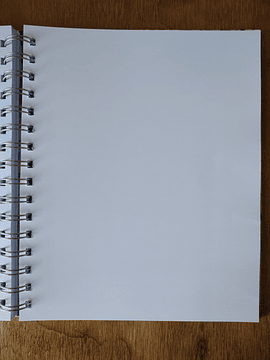 Cuaderno Ilustrado Hoja Lisa
