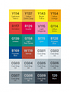 Set 24 Marcadores de Colores Alpha Design 