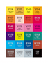 Set 24 Marcadores de Colores R Alpha Design