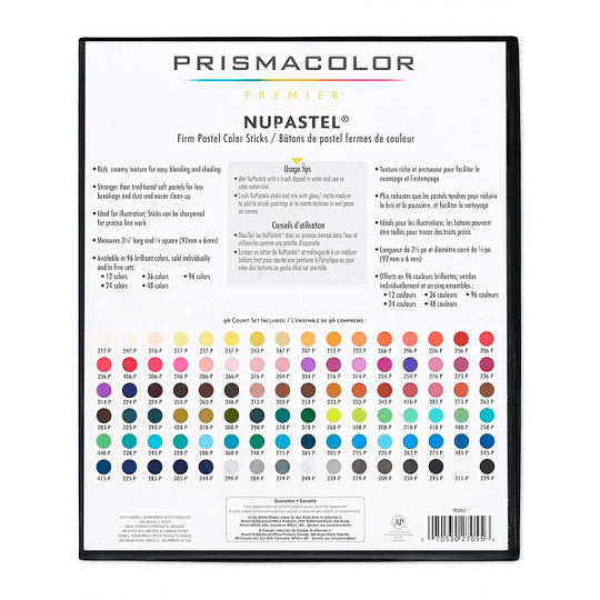 Set 96 Barras Pastel Seco Nupastel Prismacolor - Image 3