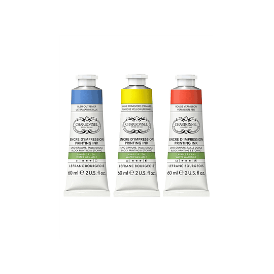 Tintas para Grabado Charbonnel solubles al agua 60ml individuales - Image 1