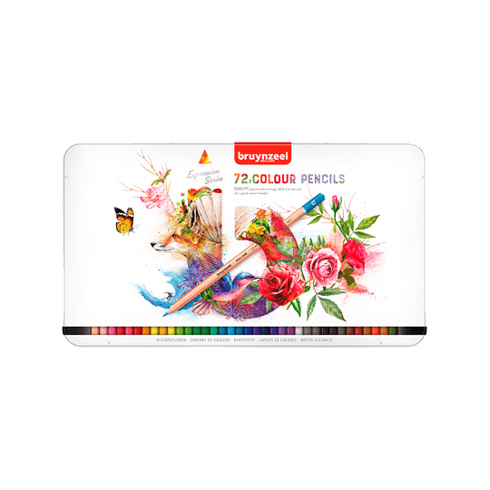 Lápices de Colores Bruynzeel Expression set 72 - Image 1