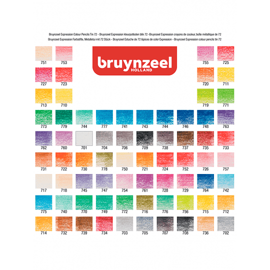 Lápices de Colores Bruynzeel Expression set 36 - Image 3