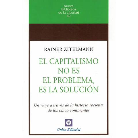 EL CAPITALISMO NO ES EL PROBLEMA, ES LA SOLUCIÓN