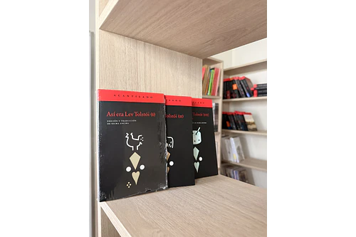 Así era Lev Tolstói I,II y III