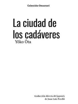 Ciudad De Los Cadavares, La