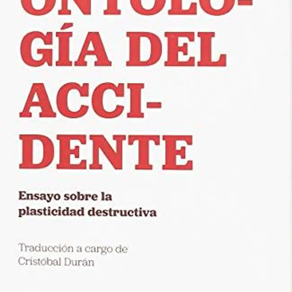 Ontologia Del Accidente 1