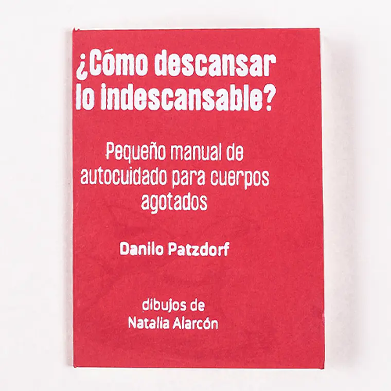 Como Descansar Lo Indescansable 1