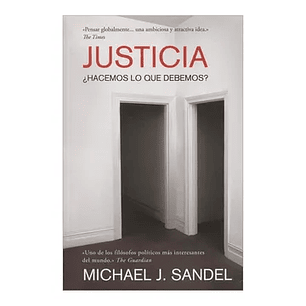 Justicia - Sandel, Michael