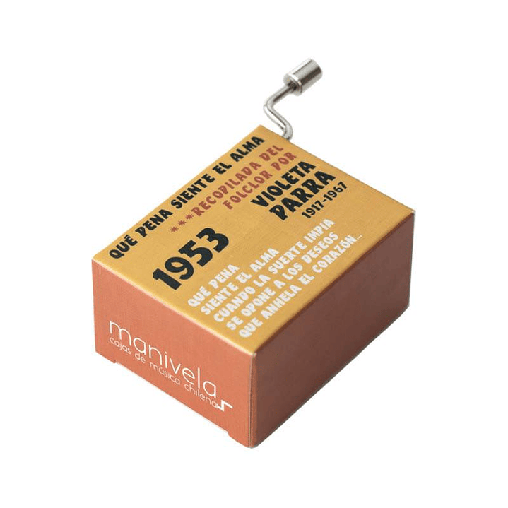 Manivela Que Pena Siente El Alma - Parra, Violeta 1