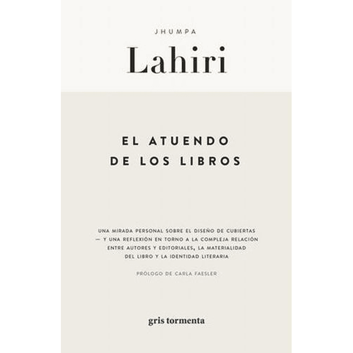 El Atuendo De Los Libros - Lahiri  Jhumpa 1