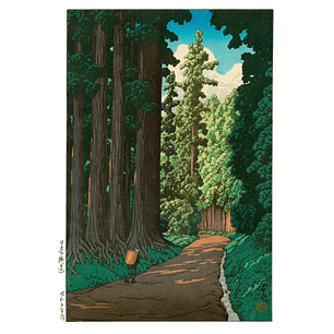 Impreso Ruta A Nikko - Hasui, Kawase