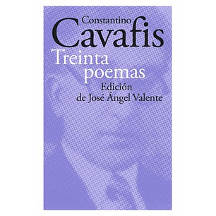 Treinta Poemas - Cavafis, Constantino