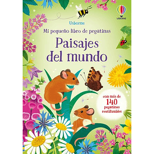 Mi Pequeño Libro De Pegatinas Paisajes Del Mundo - Sin Autor