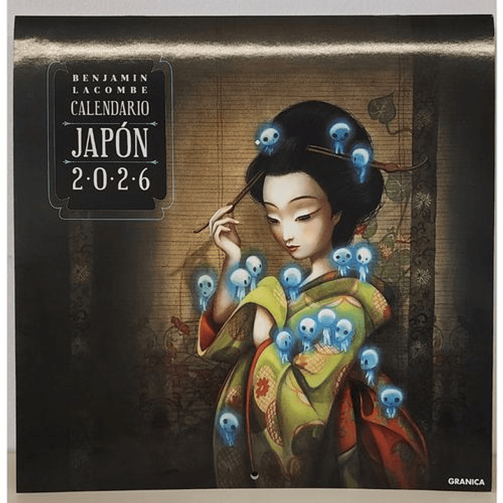 Calendario Pared 2026 Benjamin Lacombe  - Lacombe, Benjamin 1