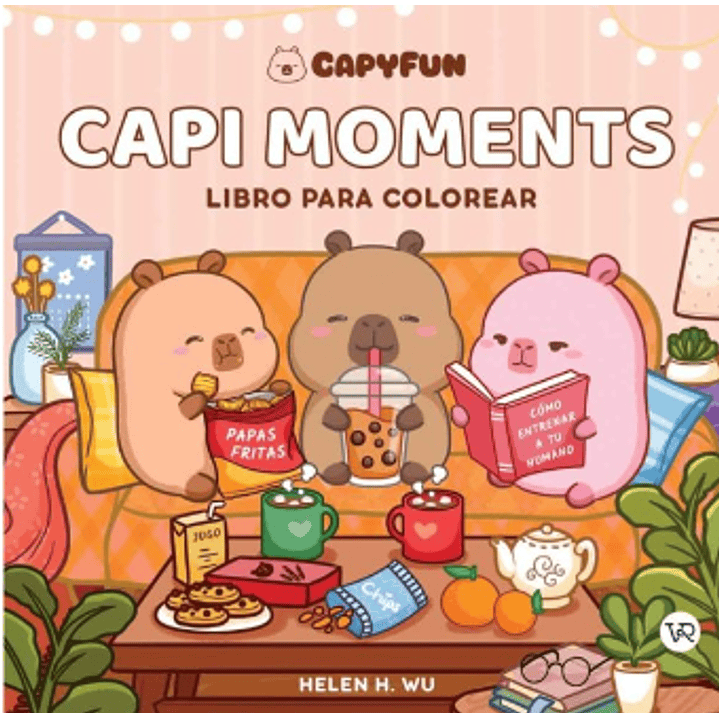 Capi Moments - Libros Para Colorear - Wu, Helen H. 1
