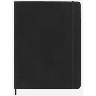 Agenda 2026 - Pro Semanal Vertical - Tapa Dura - Xl - Negro - Moleskine