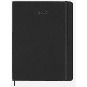 Agenda 2026 - Semanal - Tapa Dura - Xl - Negra - Moleskine