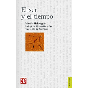El Ser Y El Tiempo - Heidegger, Martin