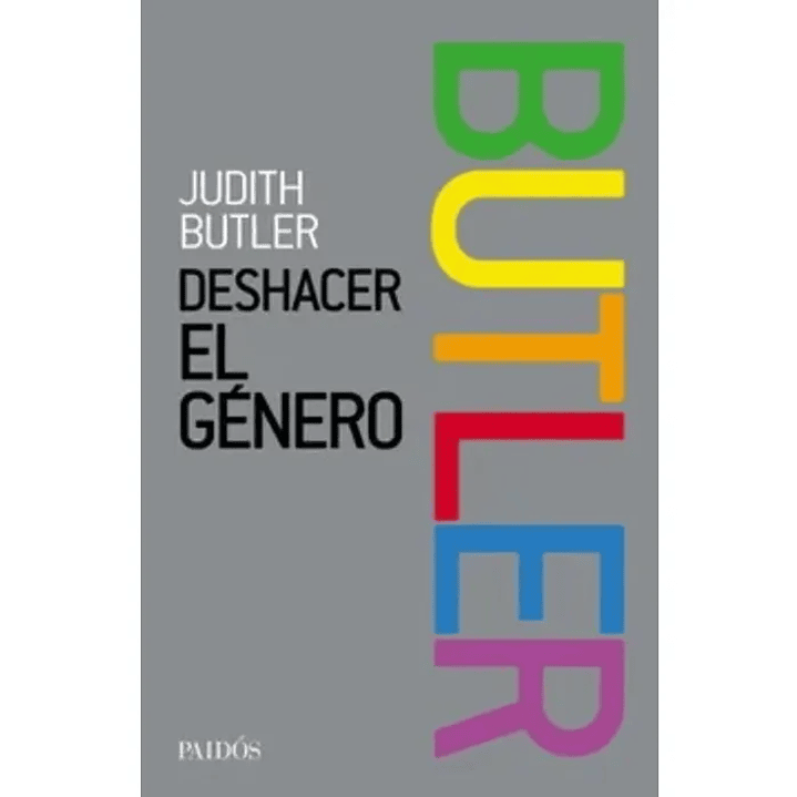 Deshacer El Genero - Butler, Judith 1