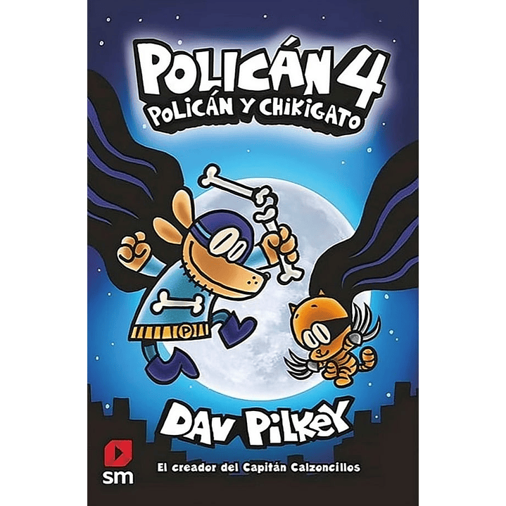 Hombre Perro 04 Polican Y Chikigato (Polican) - Pilkey, Dav 1