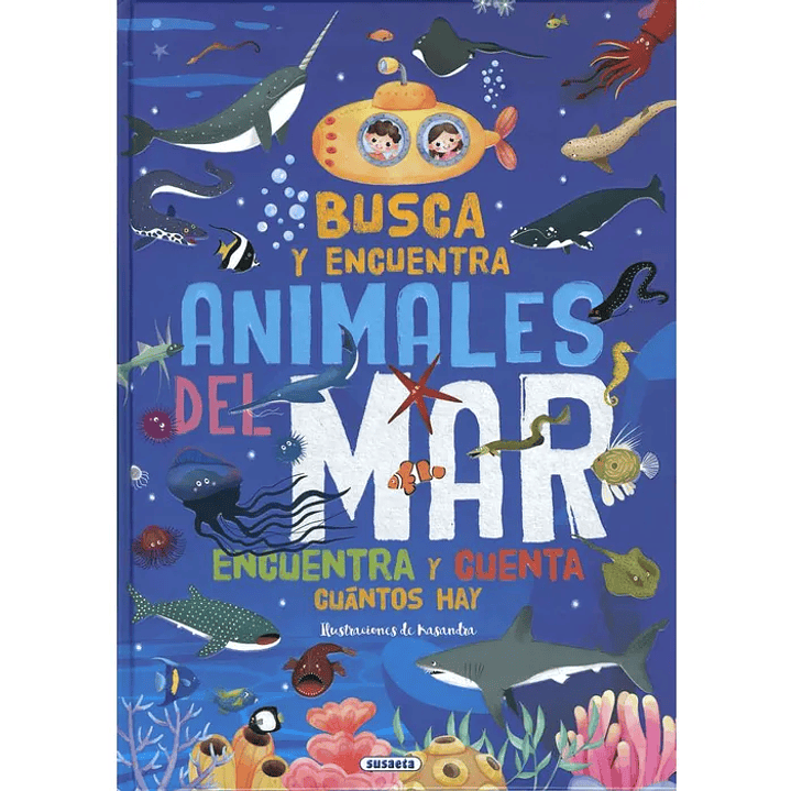 Busca Y Encuentra Animales Del Mar - Kasandra 1