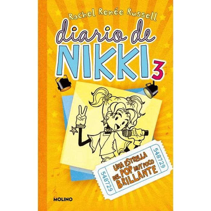 Diario De Nikki 3 Una Estrella Del Pop Muy Poco Brillante Tb - Renee Russell, Rachel 1